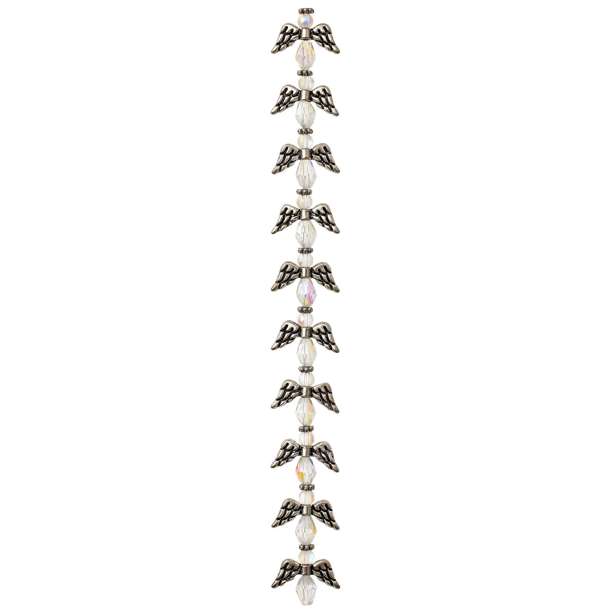 Glass & Metal Angel Beads by Bead Landing